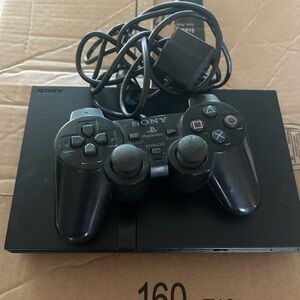 Sony PlayStation 2 PS2 Slim SCPH-77001 Black Replacement Console Only TESTED